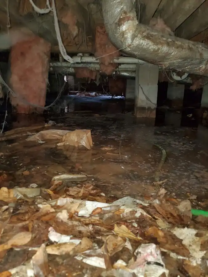Crawl space flood assessment for Leak Detection & Repair in Blackwell